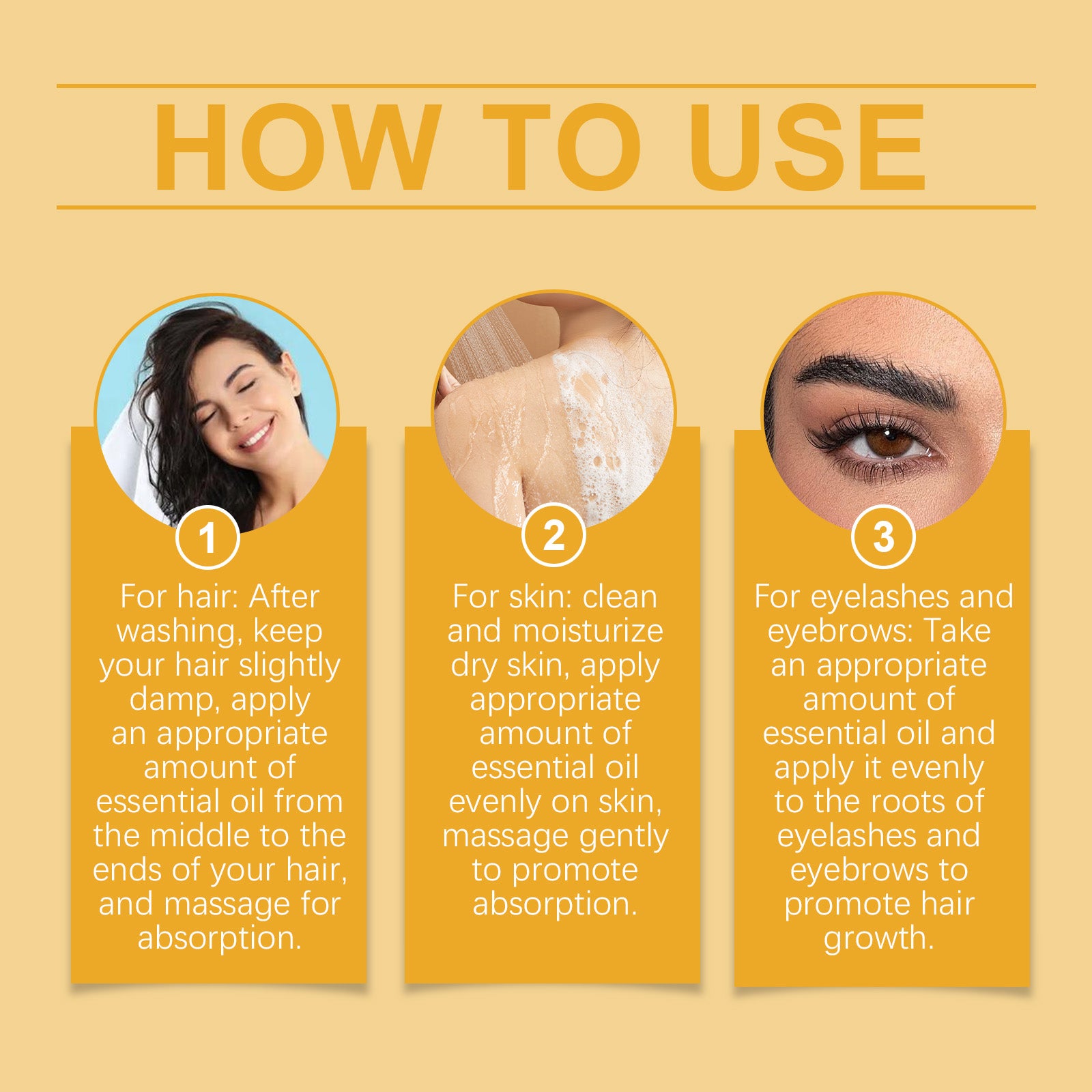 Multi-Purpose Organic Castor Oil – Intensive Growth & Hydration for Hair, Lashes & Brows