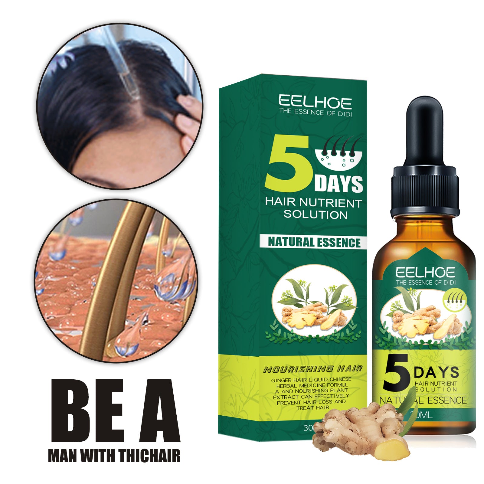 Ginger Hair & Scalp Nourishing Growth Oil