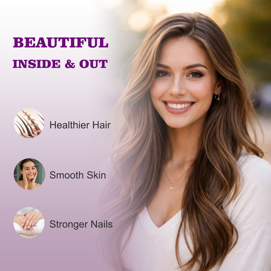 Biotin Boost Hair Growth Soft Chewables – Mixed Berry Vitamin Gummies for Thicker & Stronger Hair