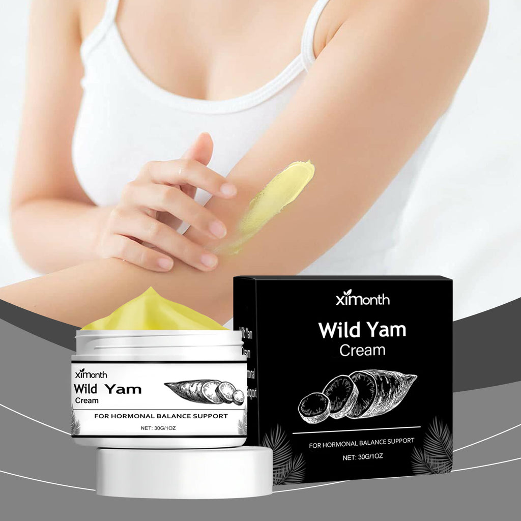Wild Yam Balance & Comfort Cream – Hormonal Support & Deep Hydrating Body Treatment