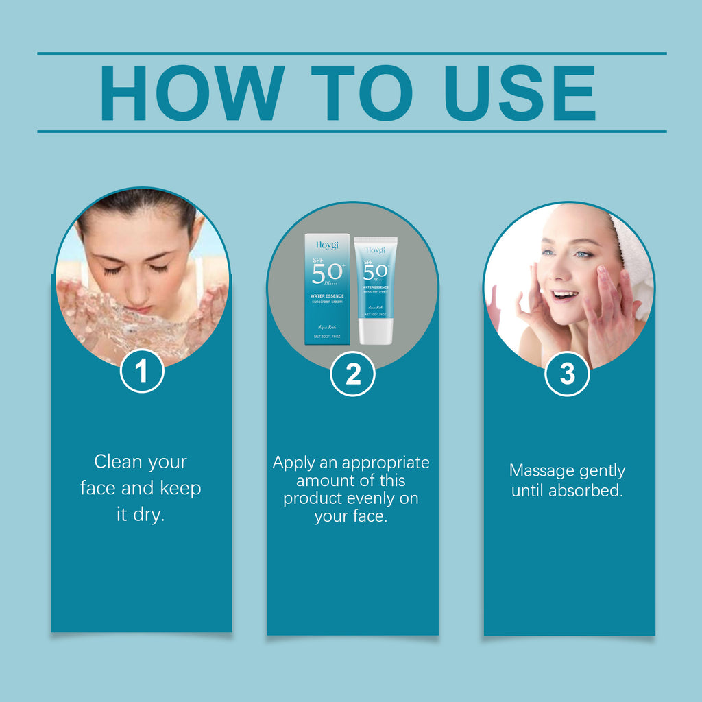 Ultra-Light Sun Defense SPF 50+ – Brightening & Protective Water Essence Cream