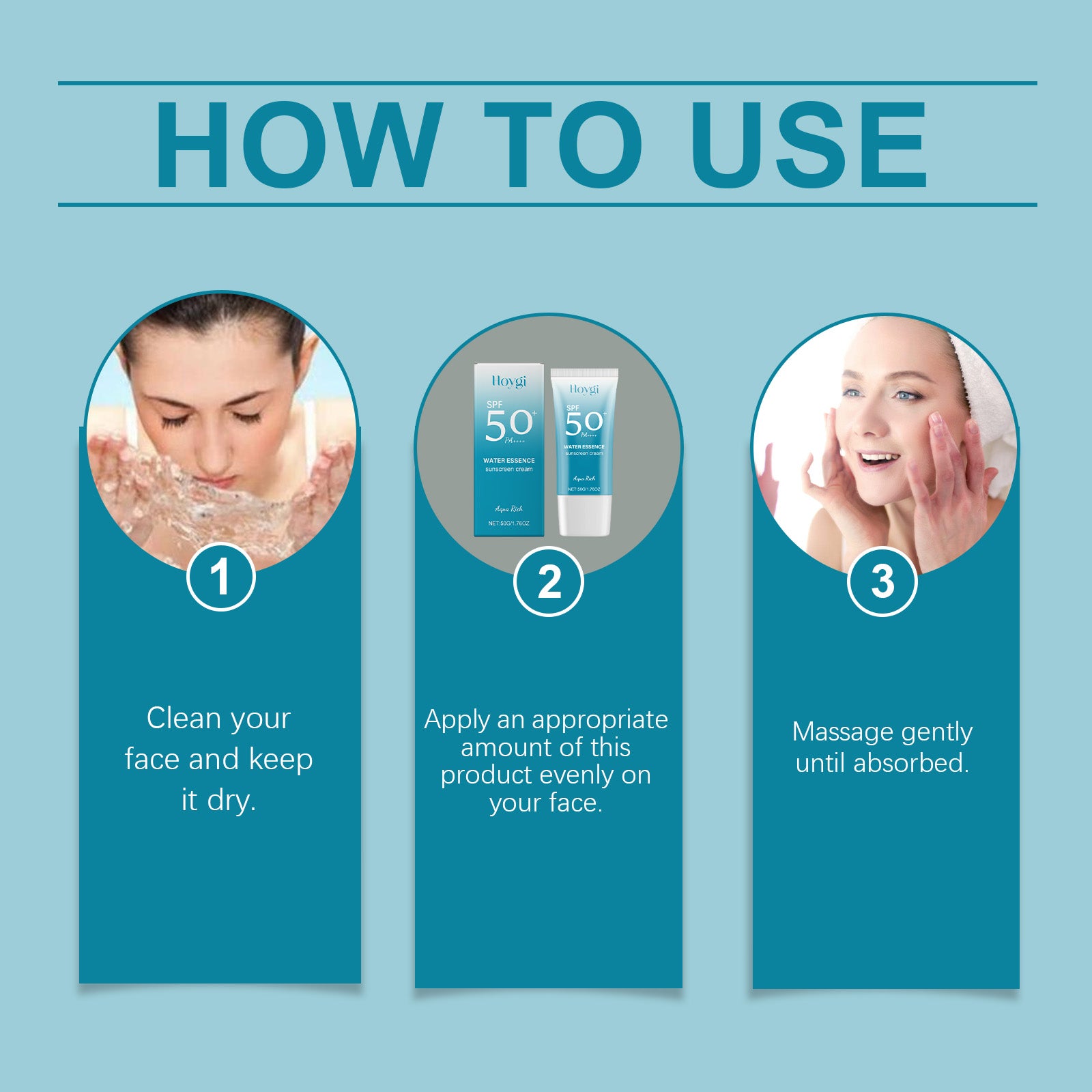 Ultra-Light Sun Defense SPF 50+ – Brightening & Protective Water Essence Cream