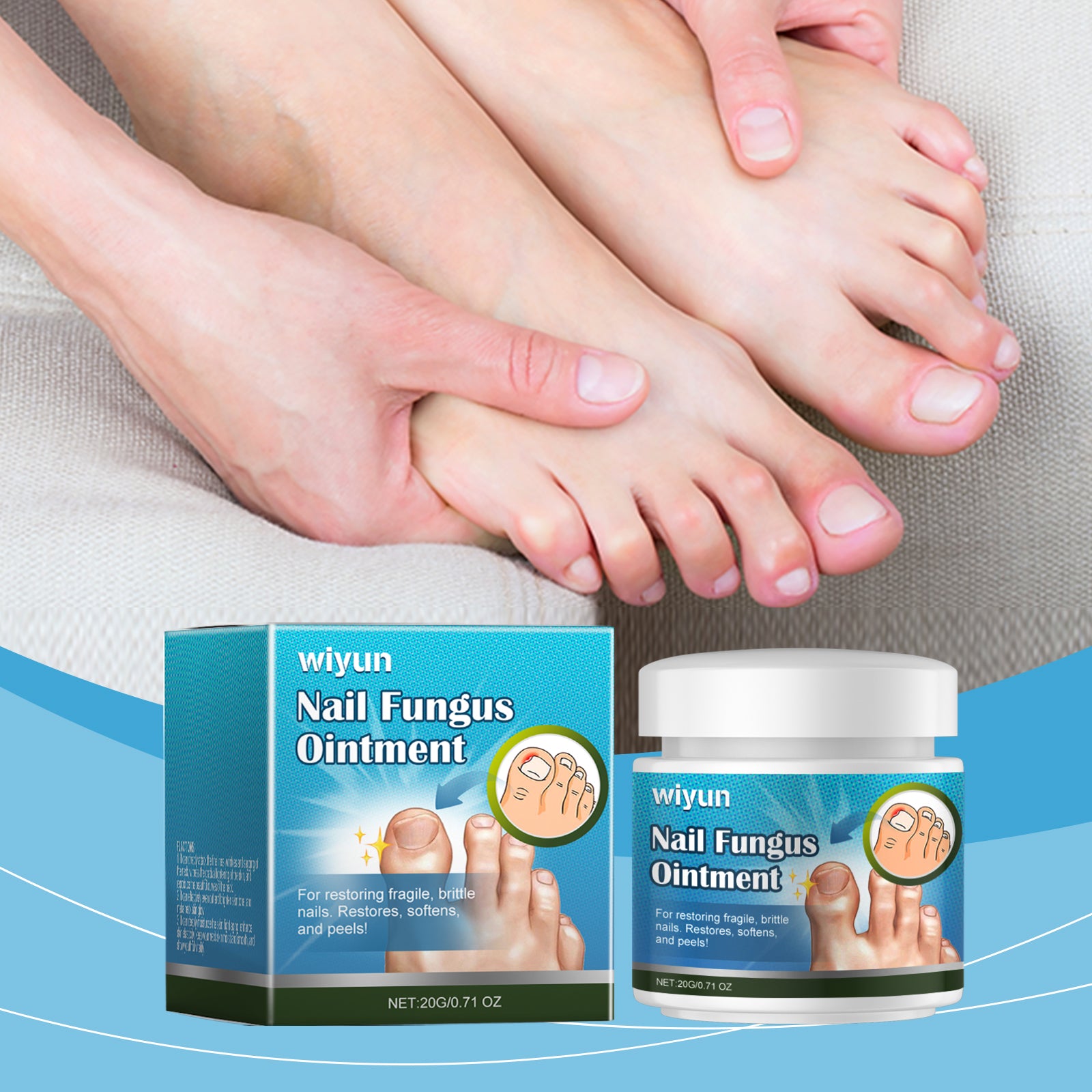 Advanced Toenail Rescue & Repair Cream – Strength & Protection with Vitamin E & Aloe
