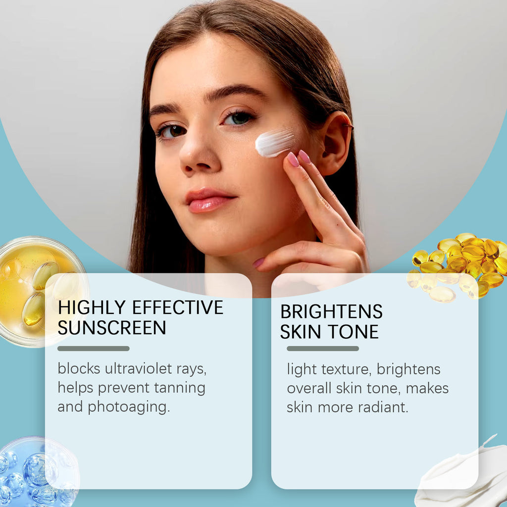 Ultra-Light Sun Defense SPF 50+ – Brightening & Protective Water Essence Cream