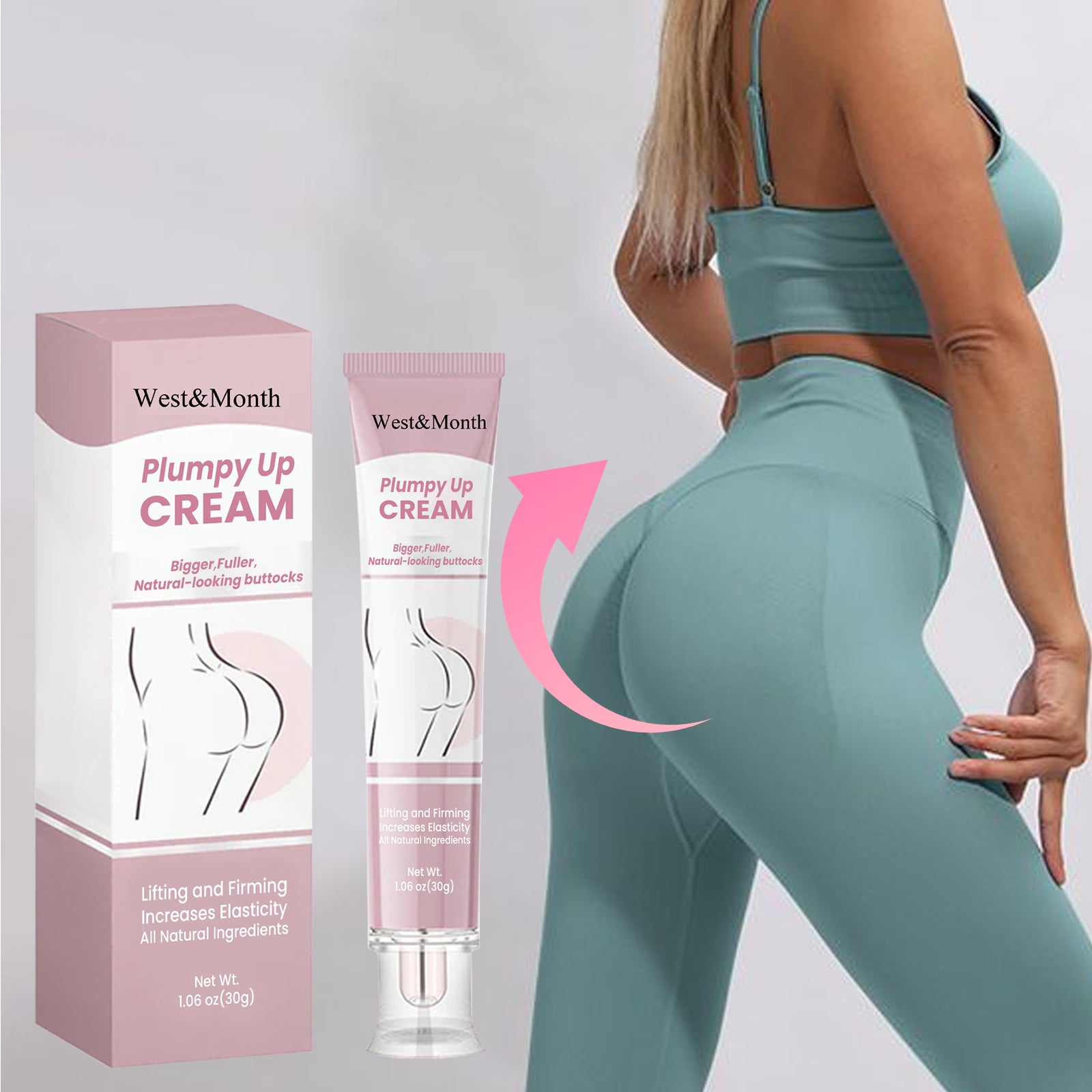 CurveBoost Plumpy Up Cream – Intensive Buttock Firming & Volumizing Treatment