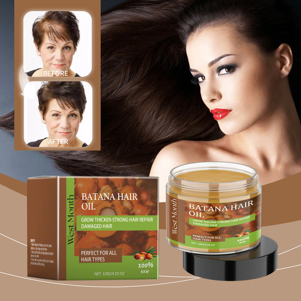 Premium Batana Oil & Keratin Hair Revitalizer – Intensive Repair & Growth Formula
