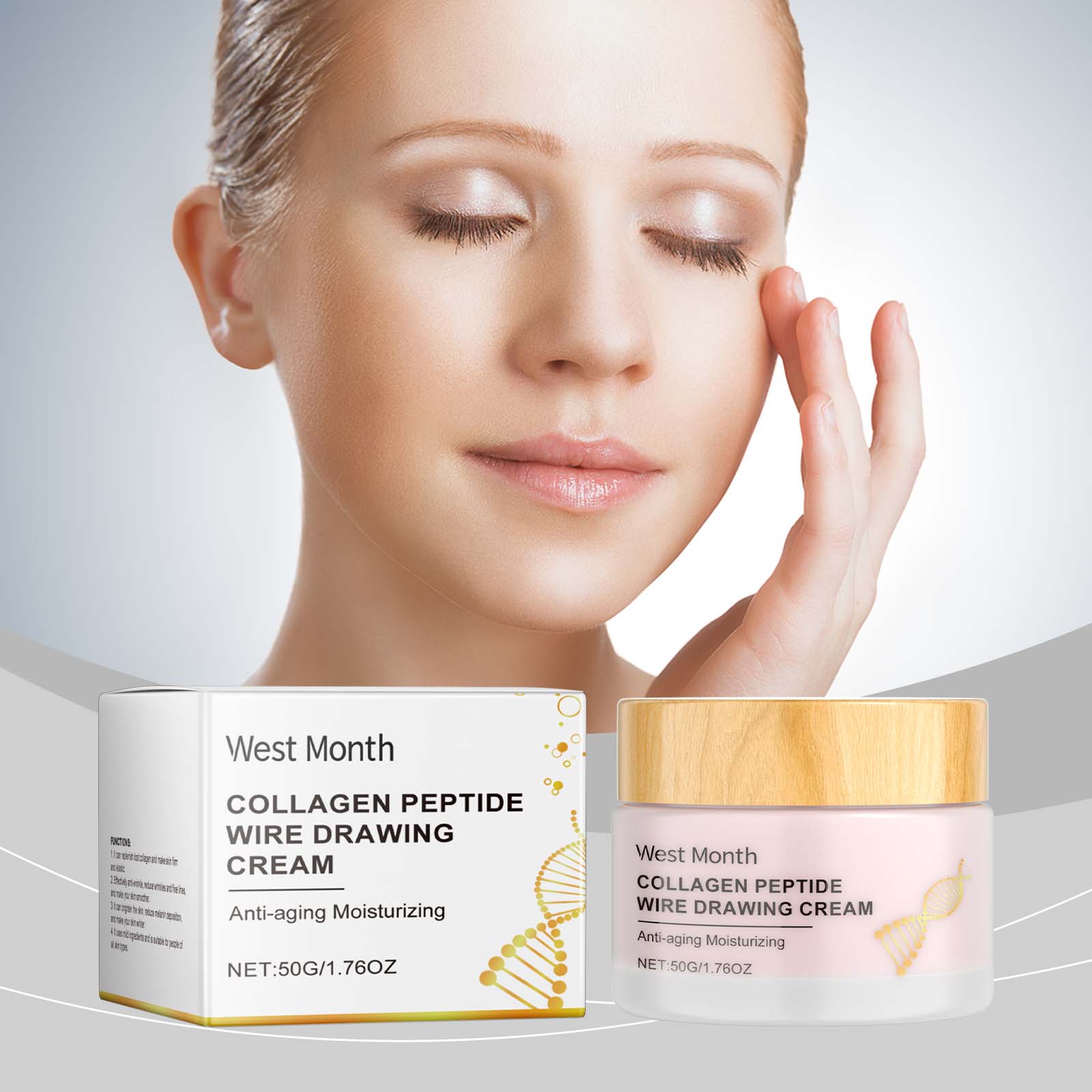 Collagen Polypeptide Sculpting Cream – Firming, Lifting & Brightening Body & Face Treatment