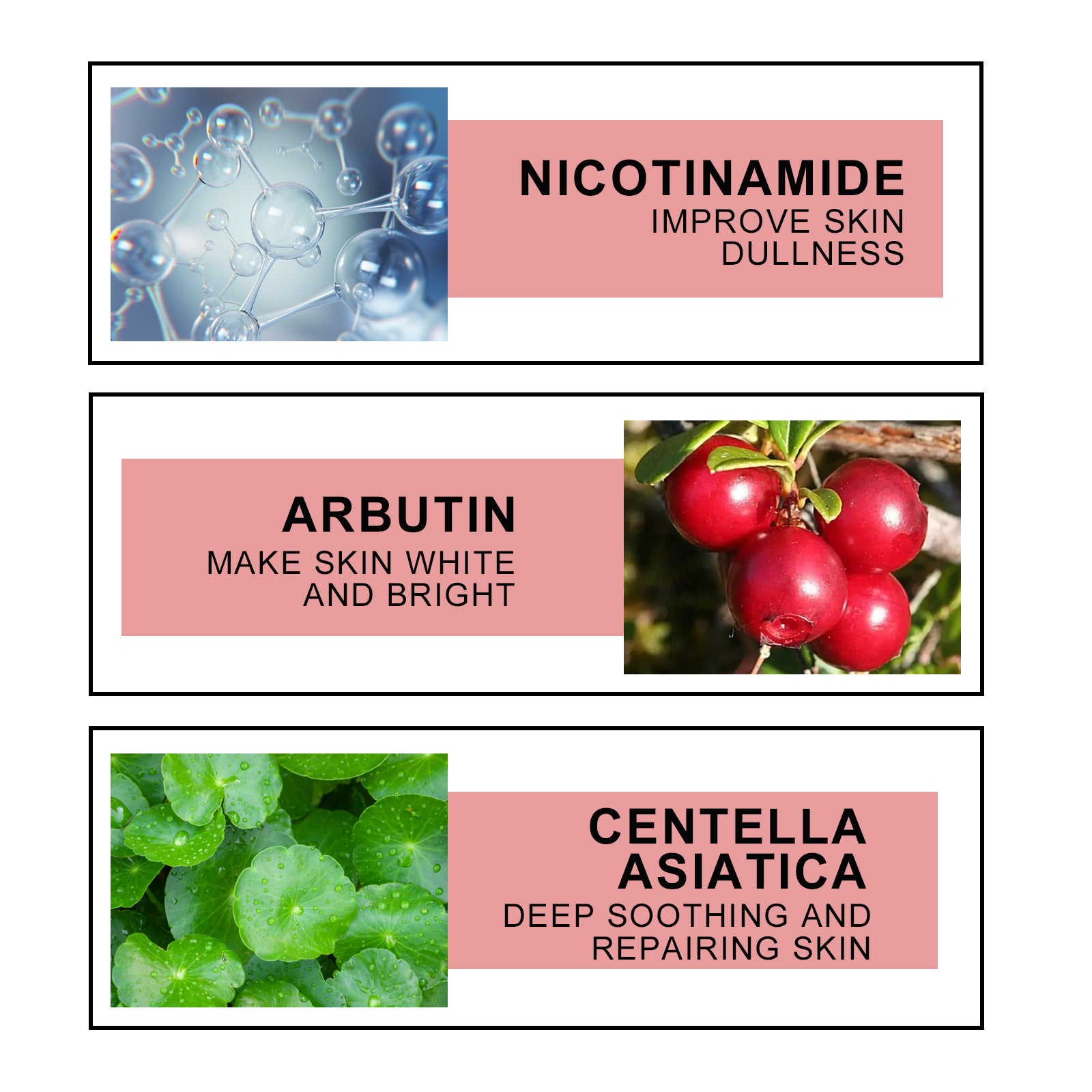 Pure Radiance Nicotinamide Essence – Brightening & Deep Repair Facial Serum