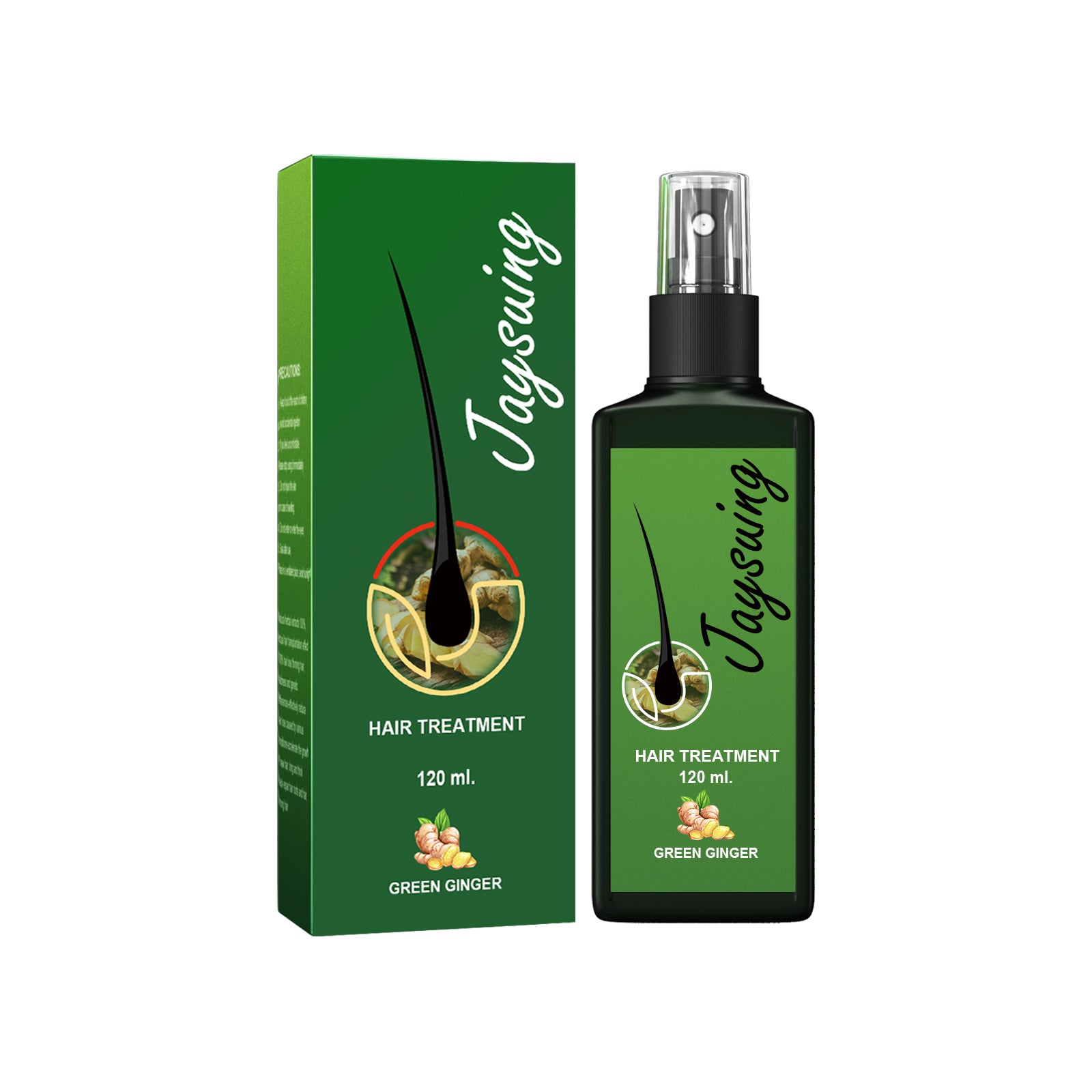 Ginger Intensive Hair Growth Spray – Root Repair & Anti-Hair Loss Serum