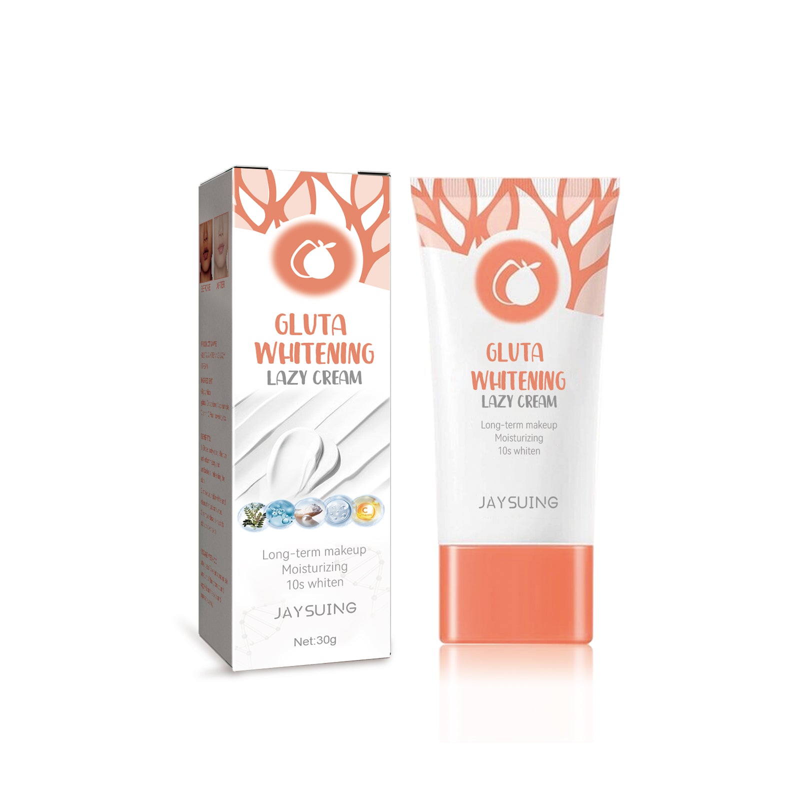 Glutathione Radiant Whitening Cream – Advanced Dark Spot Corrector & Pore Refining Formula