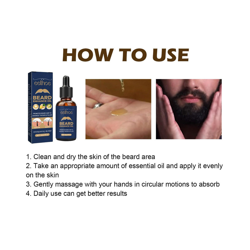Ultimate Beard Growth & Shine Oil – Deep Nourishing & Root Strengthening Formula