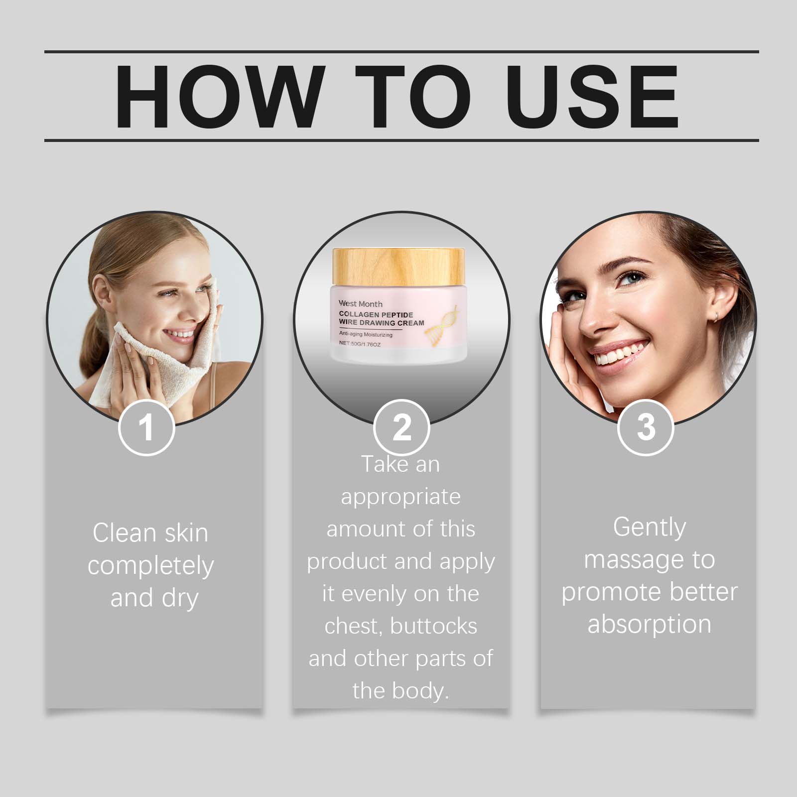 Collagen Polypeptide Sculpting Cream – Firming, Lifting & Brightening Body & Face Treatment